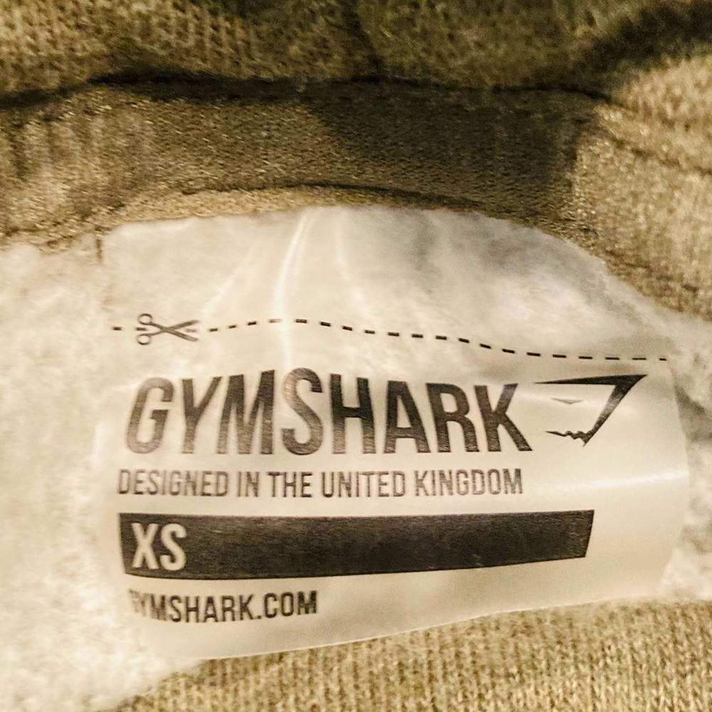 Gymshark cowl neck hunter green sweatshirt with mesh panels. Size XS - Picture 5 of 6